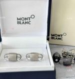 Best Quality Montblanc Star Walker Cufflinks Gray with floating stars